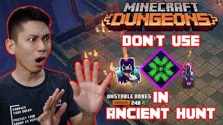 Dont Use Luck of the Sea Enchantment in Ancient Hunt - Minecraft Dungeons
