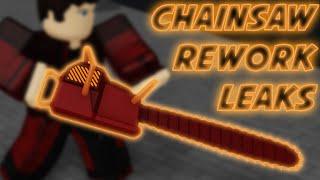 ROTTEN FOLLOW CHAINSAW REWORK LEAKED?  Ro-Ghoul ALPHA  ROBLOX