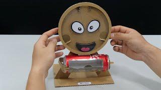 Cardboard + Coca-Cola can = Coin Saving Game