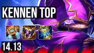 KENNEN vs JAX TOP  Legendary 700+ games 1236 Rank 15 Kennen  EUNE Challenger  14.13