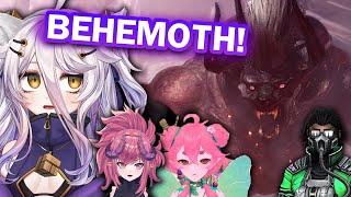 Henya Fights Behemoth w Froggyloch Grape and HeavenlyFather..