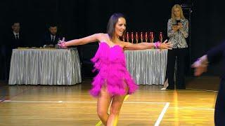 Solo Lady Latin Beginners 2 round  Lights of the Capital Apr 04 2022  Minsk ballroom dancing