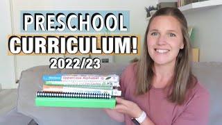 PRESCHOOL CURRICULUM HAUL  WHAT I TEACH IN JR KINDERGARTEN 202223