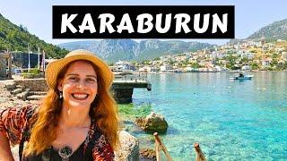 KARABURUN -Sakinlik Arayanlara HUZUR Deniz Kum Güneş - Issız Koylar Plajlar ve Fiyatlar