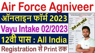 Indian Air Force Agniveer Vayu Intake 022023 Online Form 2023 Kaise Bhare – IAF Agniveer Form