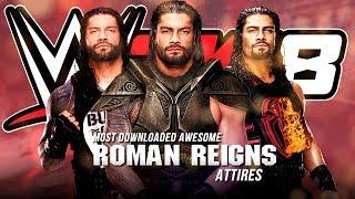Most Downloaded Awesome Roman Reigns Creations in WWE 2K18 Shield NJPW WWE