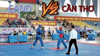 Hiệp 1  Bán Kết 72Kg Nam  CẦN THƠ vs CAND  Vô Địch Các Đội Mạnh Vovinam Toàn Quốc 2023