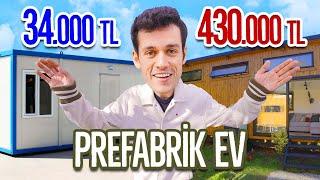 34.000 TL vs. 430.000 TL Tiny House Prefabrik Ev #SonradanGörme
