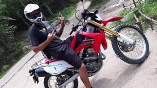 Honda CRF 250 TEST RIDE in the Jungle  Koh Tao Thailand 2017