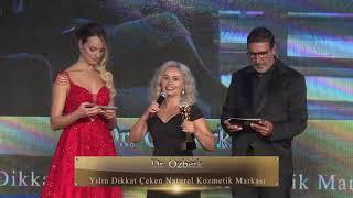 Dr. Özberk - Yılın Dikkat Çeken Naturel Kozmetik Markası  Şehrin Enleri Ödülleri 2019