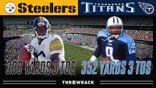 SLASH vs Air McNair Crazy Fun Duel Steelers vs. Titans 2001 Week 11