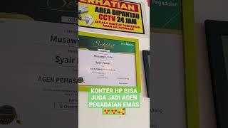 KONTER HP JD AGEN PEGADAIAN EMAS.. Rekomended Nga.?? #conter