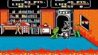 aznpikachu215 Me and a friend playing TMNT 2 NES Version