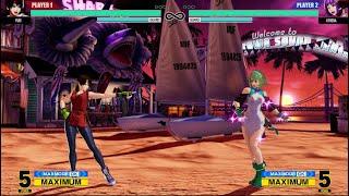 KOF XV - Yuri Sakazaki VS Athena Asamiya