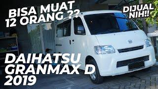 MOBIL BEKAS DAIHATSU GRANMAX D 2019  BISA MUAT 12 ORANG ? MOBIL KELUARGA ATAU NIAGA ?