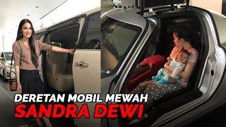 Mengintip Deretan Mobil Mewah Sandra Dewi