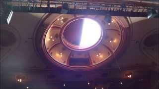 Frank Matchams Bristol Hippodrome Retractable Roof in operation - Christmas Eve 2013