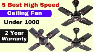 Top 5 Best Small Ceiling Fan Under 1000  Best Ceiling Fan in India 2024