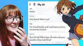 Asking AI For Anime Recommendations