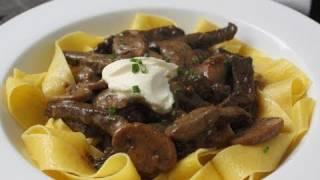 Beef Stroganoff Recipe - The Best Beef Stroganoff