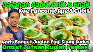 KUE JADUL MASIH EKSIS & LARIS MANIS JUAL PAGI SIANG LUDES OMZET JUTAAN RUPIAH PERHARI‼️