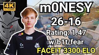 m0NESY wb1tfear VOICE COMMS Dust2  FACEIT  Sep 14 2024 #cs2 #pov