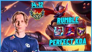 KCB MAYNTER RUMBLE VS TRYNDAMERE TOP PERFECT KDA LÉGENDAIRE - EUW CHALLENGER - PATCH 14.12