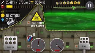 Hill Climb Racing Moonlander Nuclear Plant 3852m