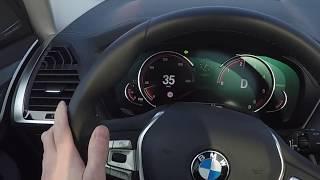 BMW X3 2018  G01  Xdrive 30D luxury Blue POV HD ONBOARD