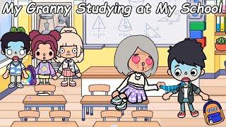 My Granny Studying at My School  Sad Story  Toca Life Story  Toca Boca