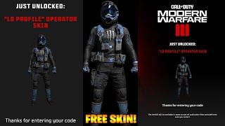 How to get the Blue Monster Energy Skin CODE FREE in Call of Duty MW3 and Warzone