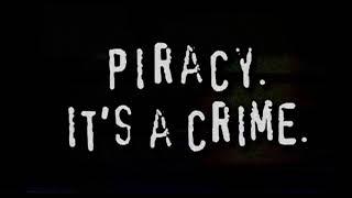 Piracy Its a Crime - old Australian Anti-Piracy Advert