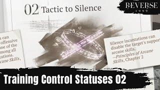 Reverse 1999 Training Control Statuses 02 Tactic to Silence