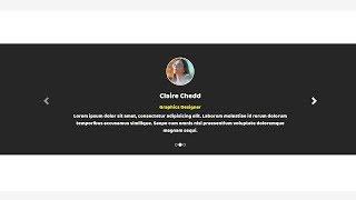 Testimonial slider with bootstrap carousel  Simple Bootstrap Testimonial Carousel