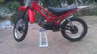 Video modifikasi Motor  Yamaha Vega modif Trail Gastrack Dengan Rangka Custom