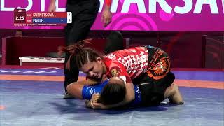 14 Womens GP No-Gi - 71 kg I. KUZNETSOVA RUS v. H. EDRI ISR