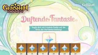 Genshin Impact - NEUE AKTION Duftende Fantasie für Urgestein