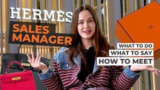The Power Of The Hermes Sales Manager  How to Get a Hermes Birkin FASTER  Tania Antonenkova