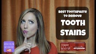 Colgate Optic White  The Best Toothpaste For Removing Teeth Stains