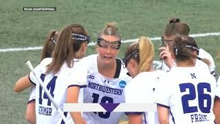 Pennsylvania vs Northwestern NCAA Quarterfinal womens college lacrosse 2024