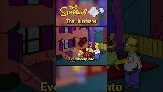 A Hurricane destroys Neds house  The Simpsons