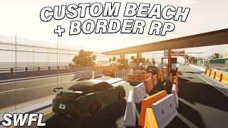 CUSTOM BEACH + BORDER ROLEPLAY  ROBLOX - Southwest Florida