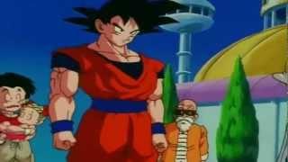 Goku les dice a Milk Bulma y a los demás que Gohan y Vegeta murieron Audio Latino