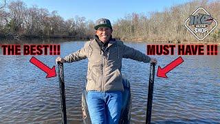 The Importance of Power-Poles for Fishing  In the Shop on the Water with Mike Iaconelli