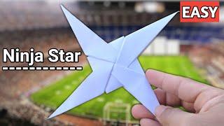 Best Ninja Star - How To Make Ninja Star With Paper