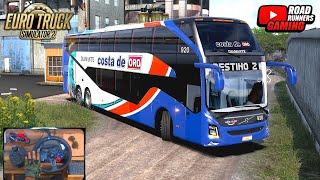 ETS2 1.51 Bus  Long Big Volvo 9800 DD Bus  Viewpoint Scenic Spain Journey  Euro Truck Simulator 2