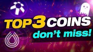 Top-3 strongest coins  Current state of the Crypo market