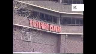 1990s Stratford East London Streets Station