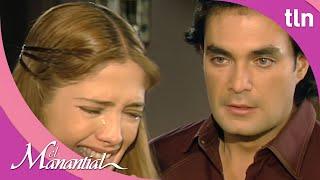 Alejandro se entera que Justo es el agresor de Alfonsina  El Manantial  Capítulo 89  tlnovelas