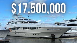 Touring a $17500000 146 Heesen SuperYacht